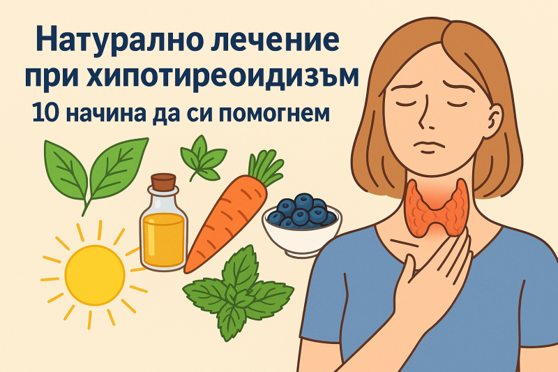 Натурално лечение при хипотиреоидизъм – 10 начина да си помогнем