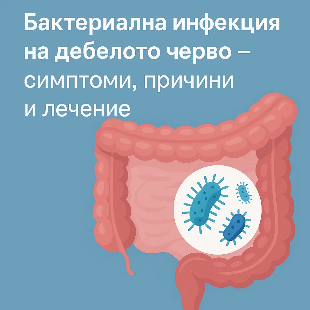 Бактериална инфекция на дебелото черво – симптоми, причини и лечение
