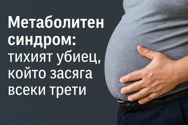 Метаболитен синдром: тихият убиец, който засяга всеки трети