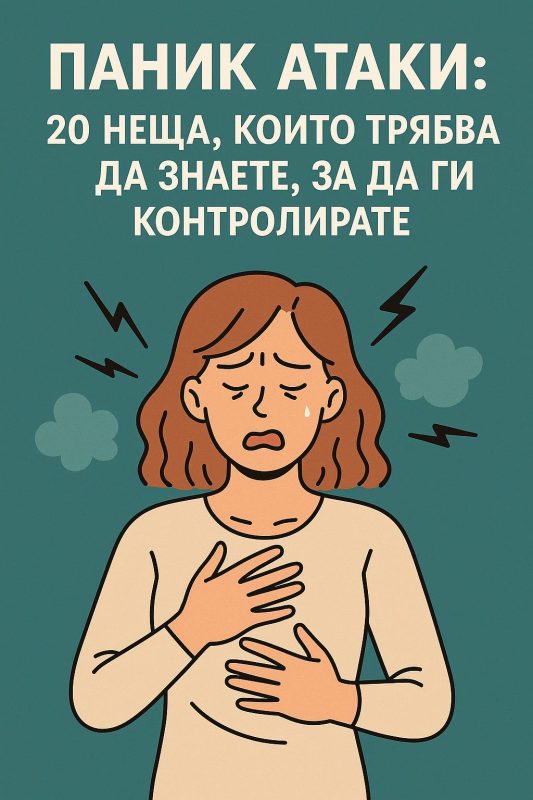 Паник атаки: 20 неща, които трябва да знаете, за да ги контролирате