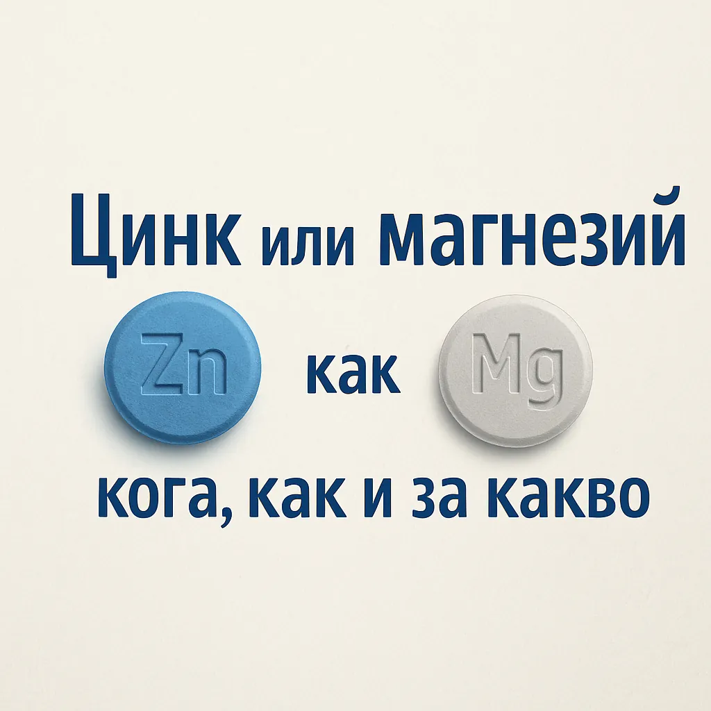 Цинк или магнезий – кога, как и за какво